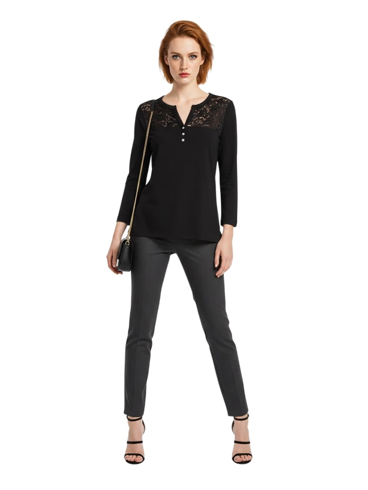 Blouse in Schwarz