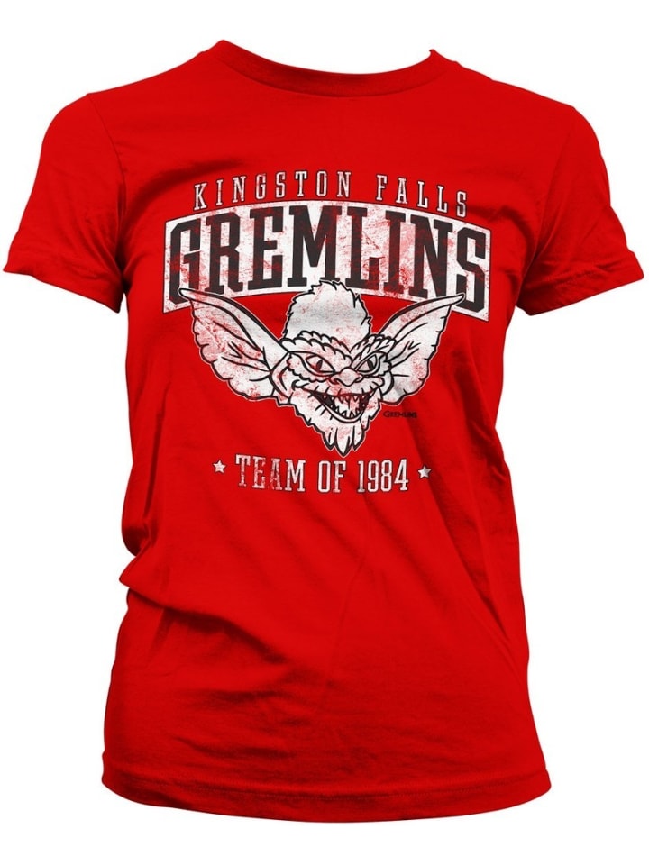 Shirt "Kingston Falls 1984" in Rot
