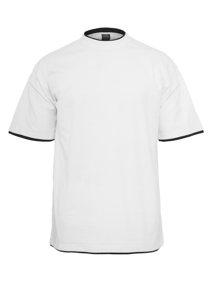 Tall Tee in wht/blk