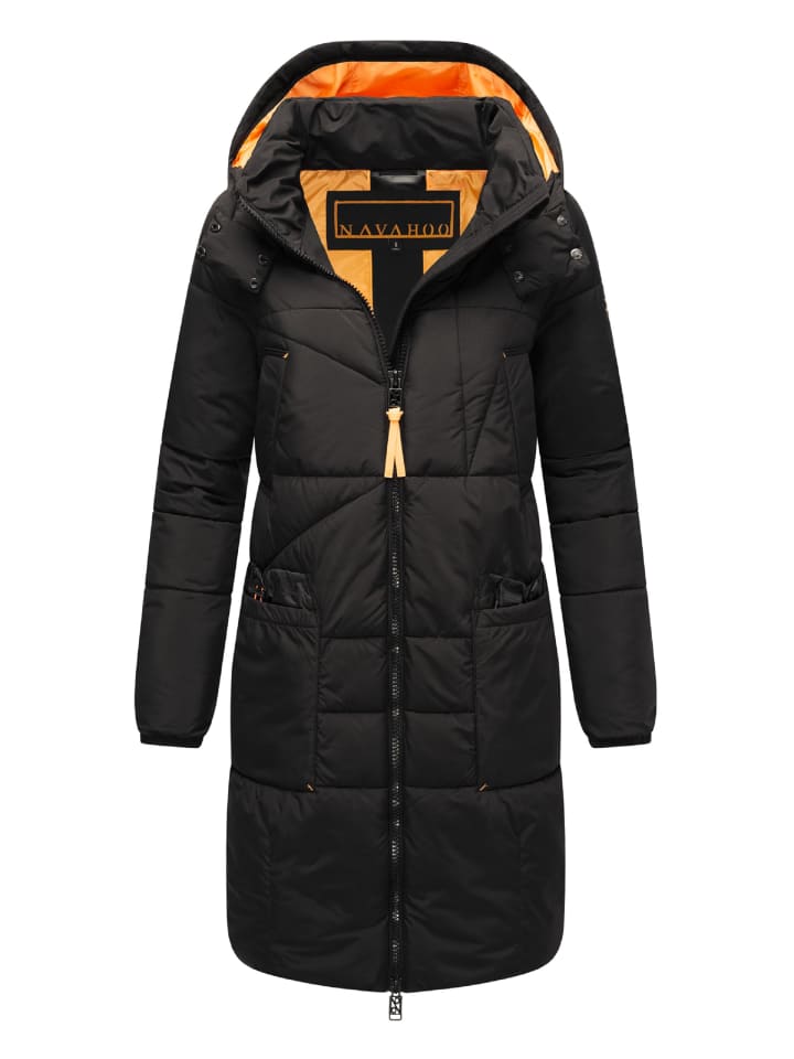 Steppmantel Bliblablubb 14 in Black