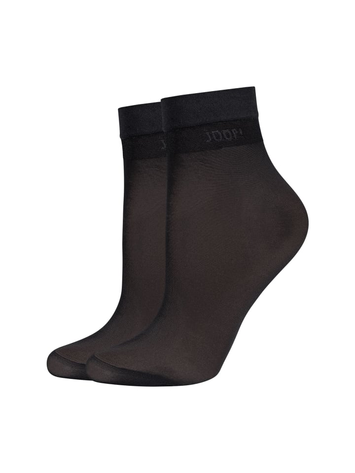 Socken 2er Pack black