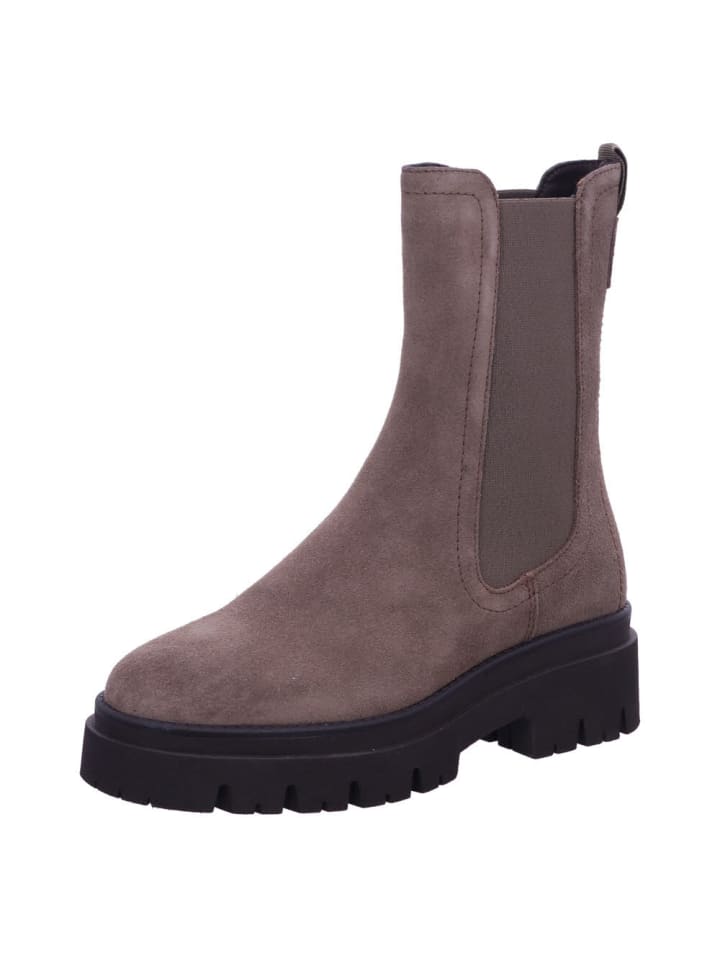 Damen Stiefel/Boots ungefüttert in Beige