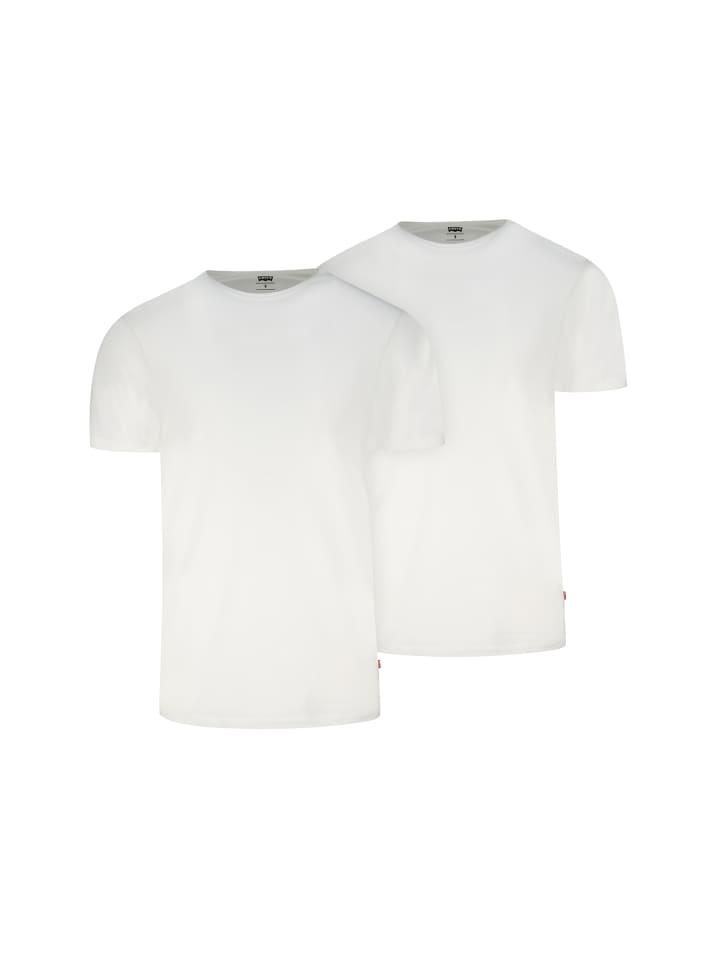 T-Shirt LEVIS MEN SOLID CREW 2P in White