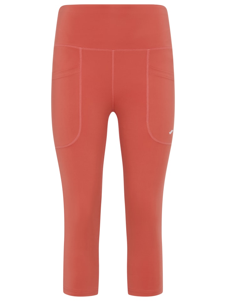 Caprileggings in burnt sienna