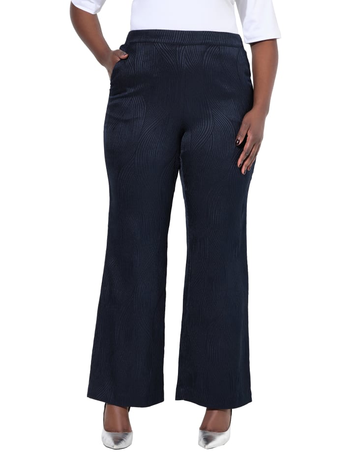 Schlupfhose in dunkles marine