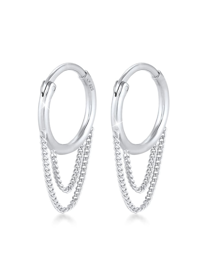 Ohrringe 925 Sterling Silber in Silber