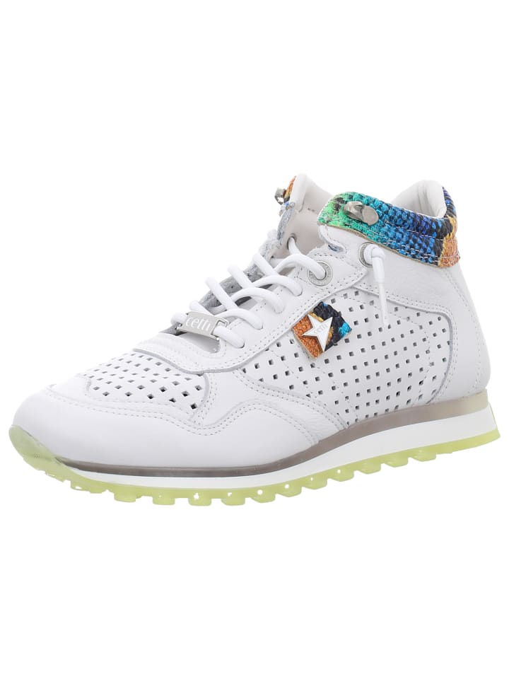 Sneaker High in weiß