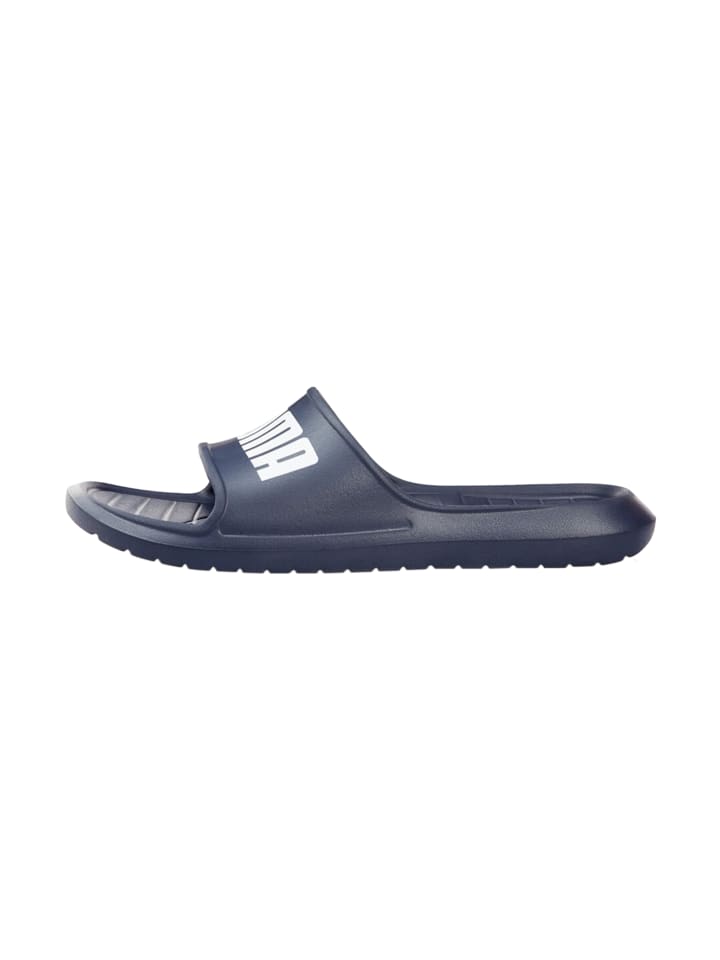 Divecat V2 Lite – flache Slipper-Sandale Weißer Peacoat von Puma