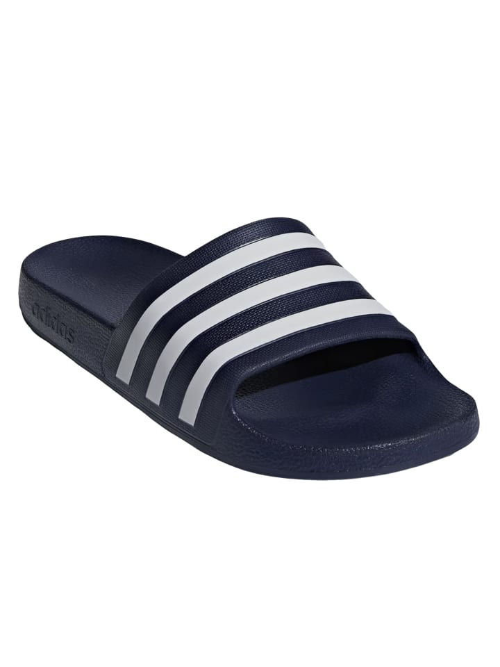 Badeschuhe Adilette Aqua in Dunkelblau