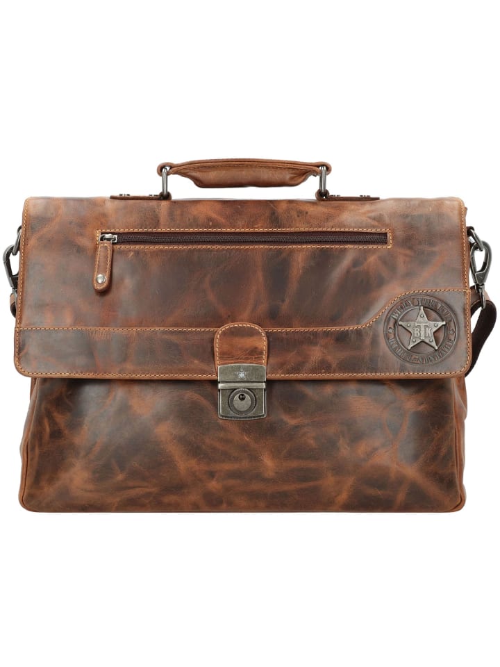 Aktentasche Leder 40 cm brown