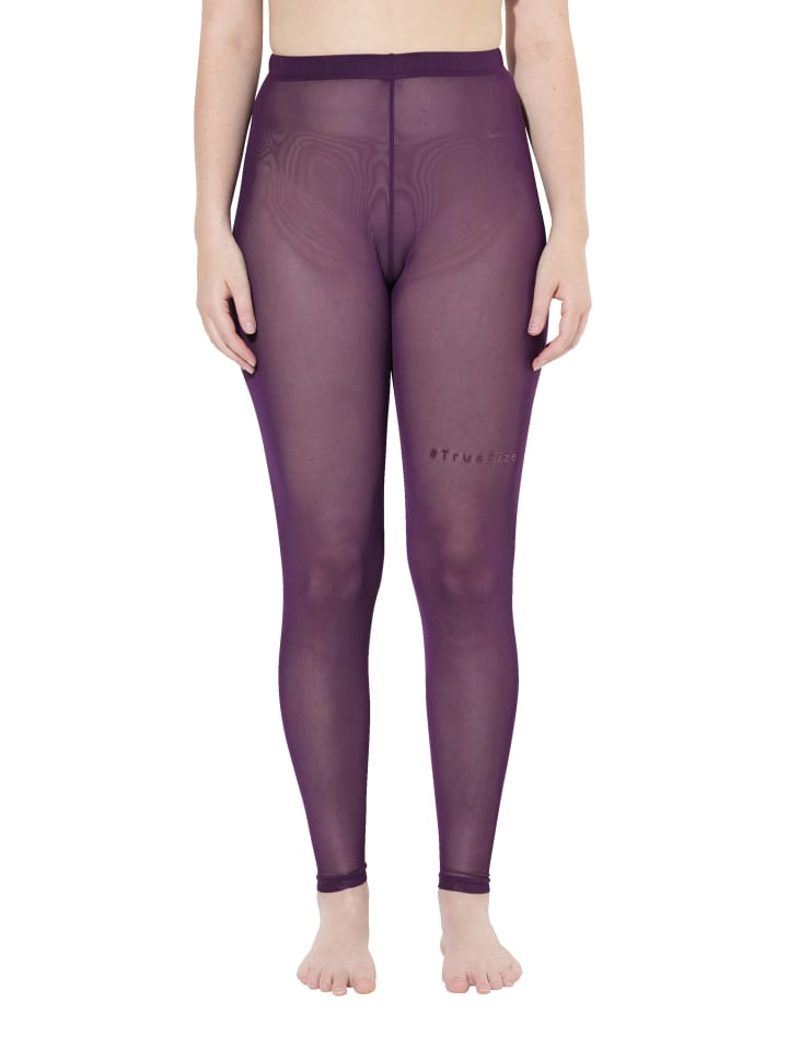 Strumpfhose in aubergine