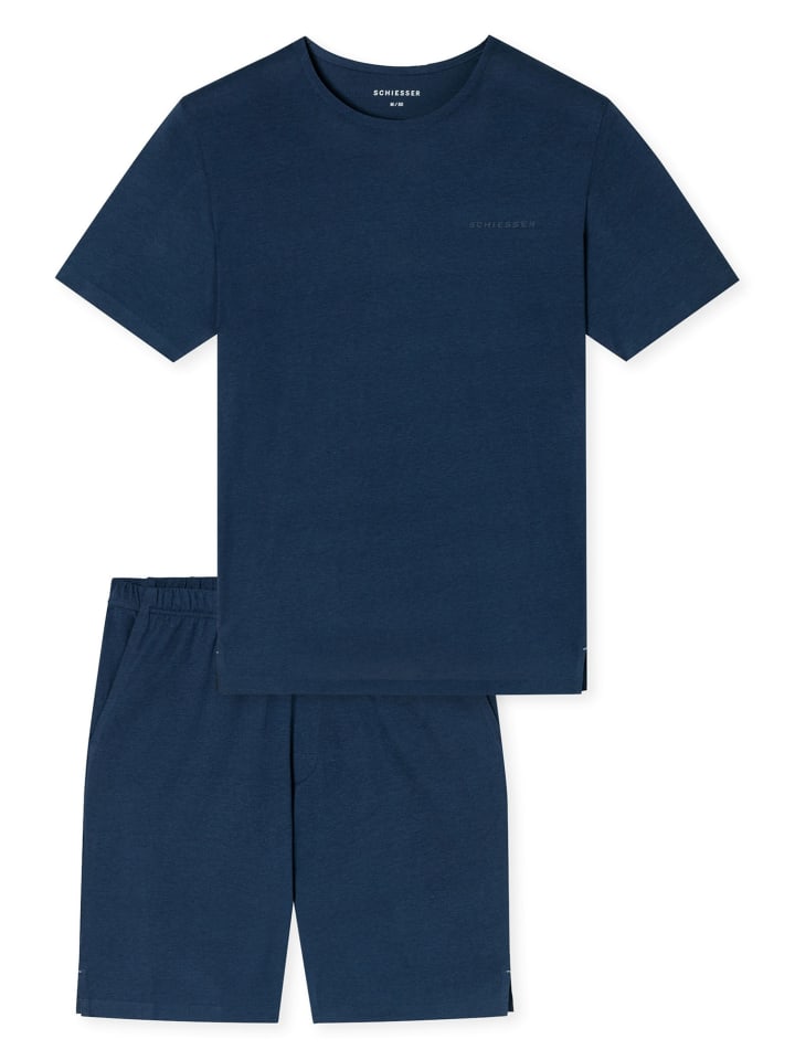 Schlafanzug Modern Bonded in Admiral
