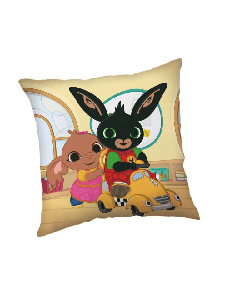 Bing Kinder Kissen Dekokissen 40 × 40 cm in Mehrfarbig
