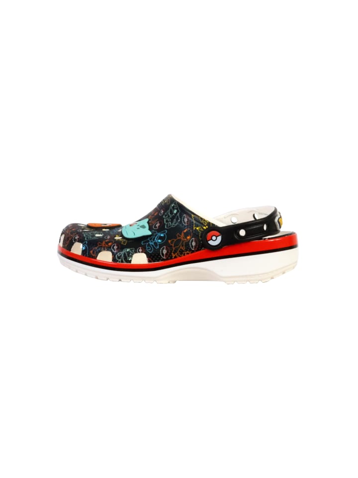 Clog Plate Enfiler Pokemon Print Cls Clg Schwarz