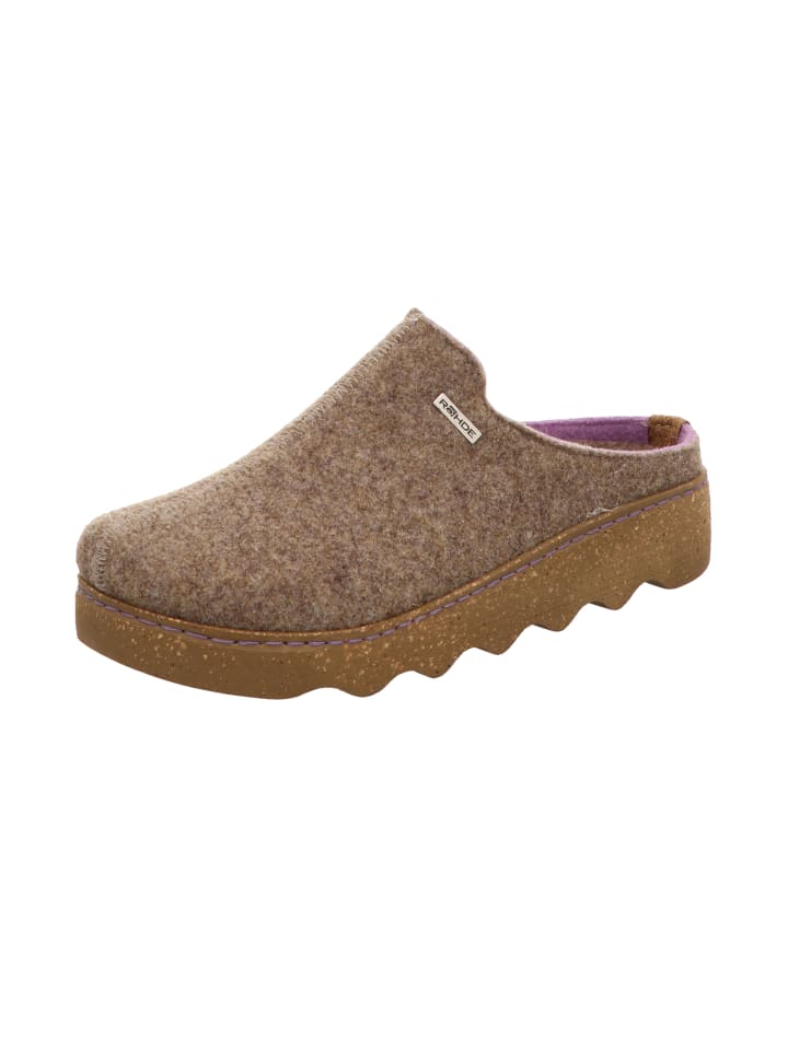 Pantolette in beige