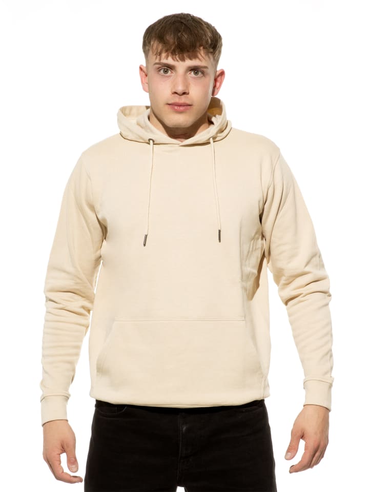 Sweathoodie - Kapuzenpullover Kapuzensweatshirt in beige