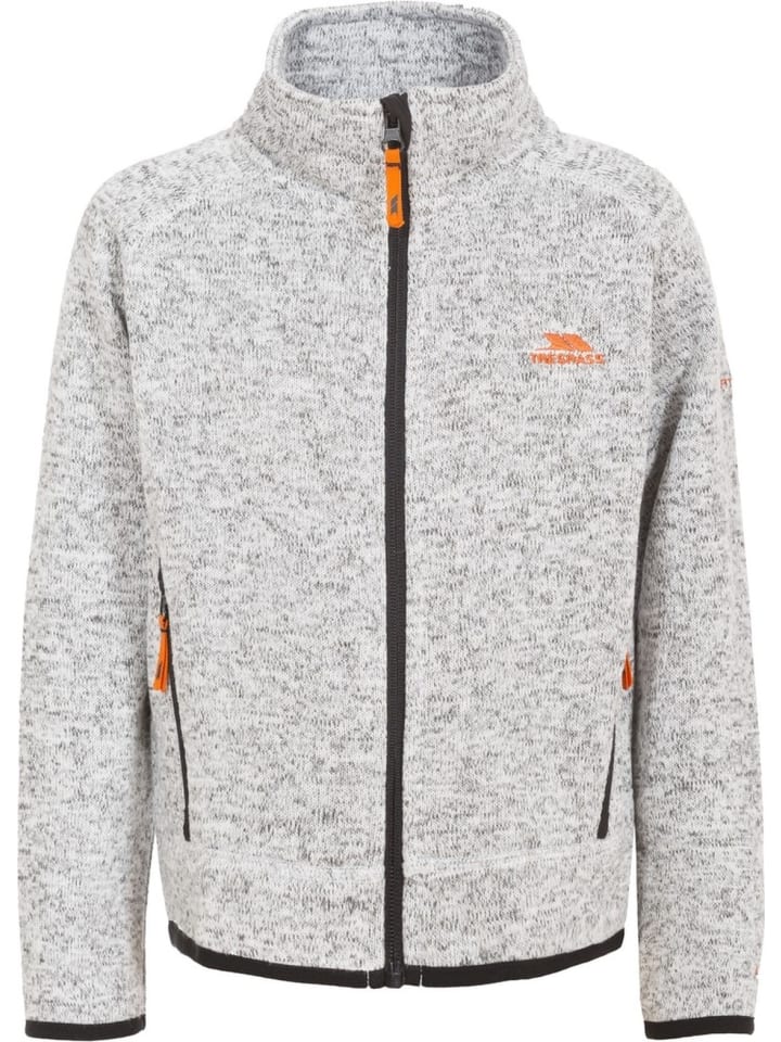 Kinder Fleecejacke/Fleecepullover in Grau