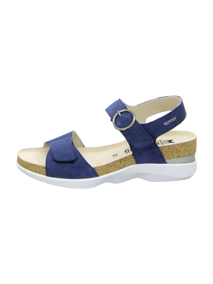 Komfort Sandalen in Blau
