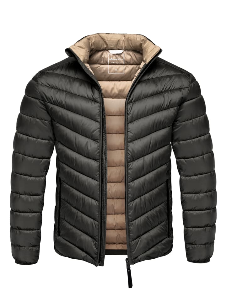 Steppjacke CHANDLER in Schwarz
