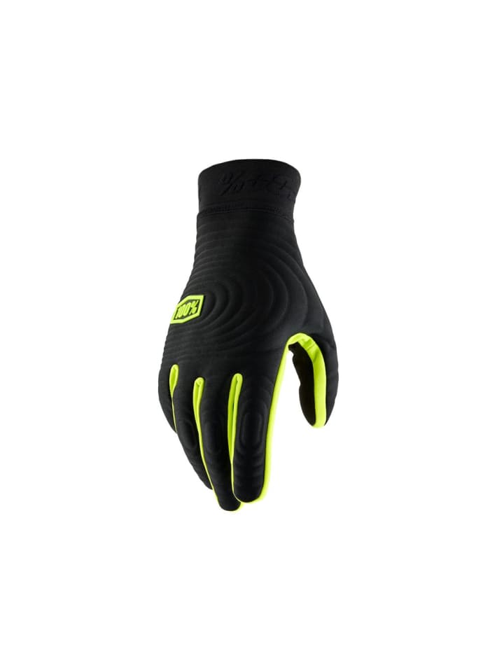 Brisker Xtreme Gloves Black/Fluo Yellow maximaler Grip und Wettersc...