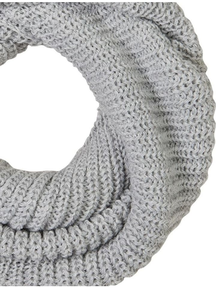 Schal "Loop Knitted" in Grau