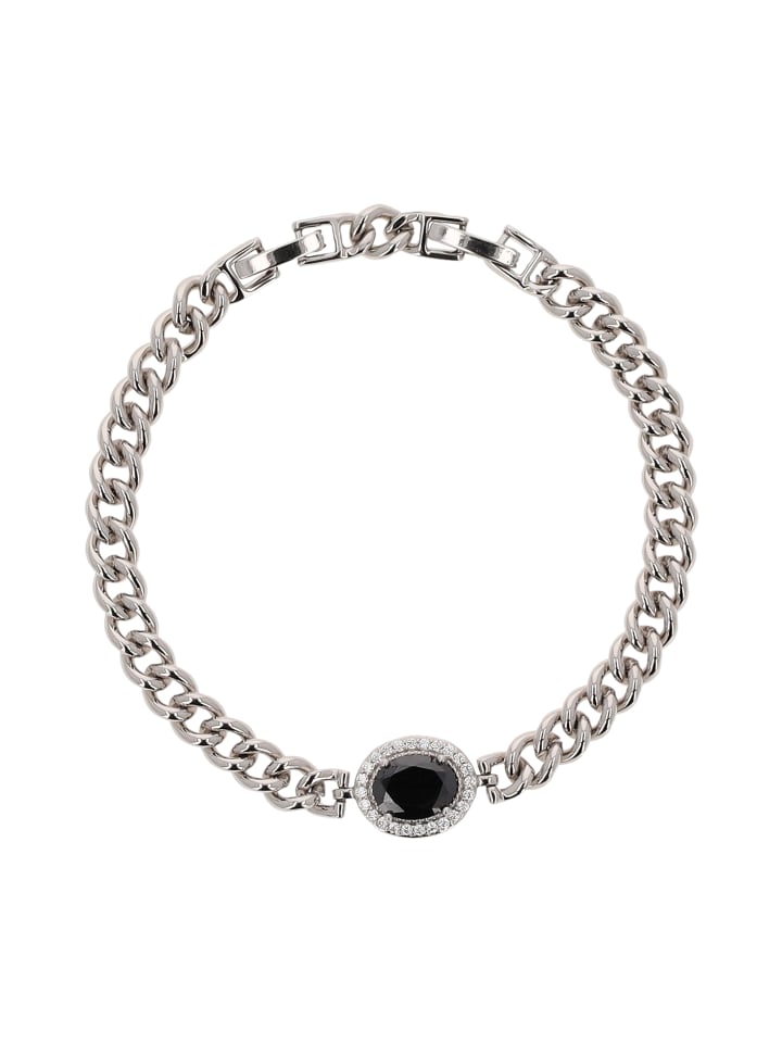 Women Chain Link Bracelet in Silver