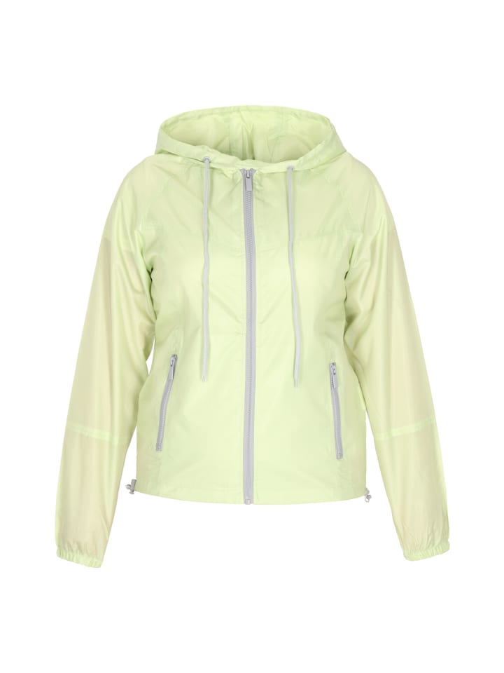Damen Jacke in Limetten Hellgrau
