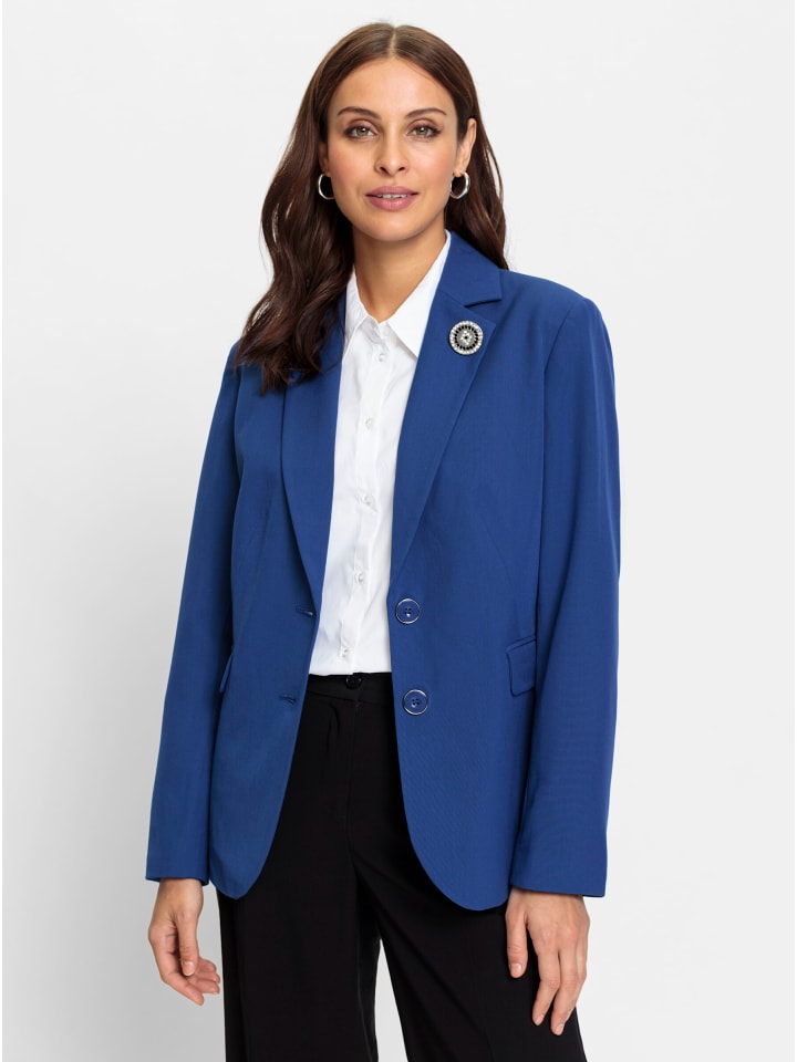 Blazer in royalblau