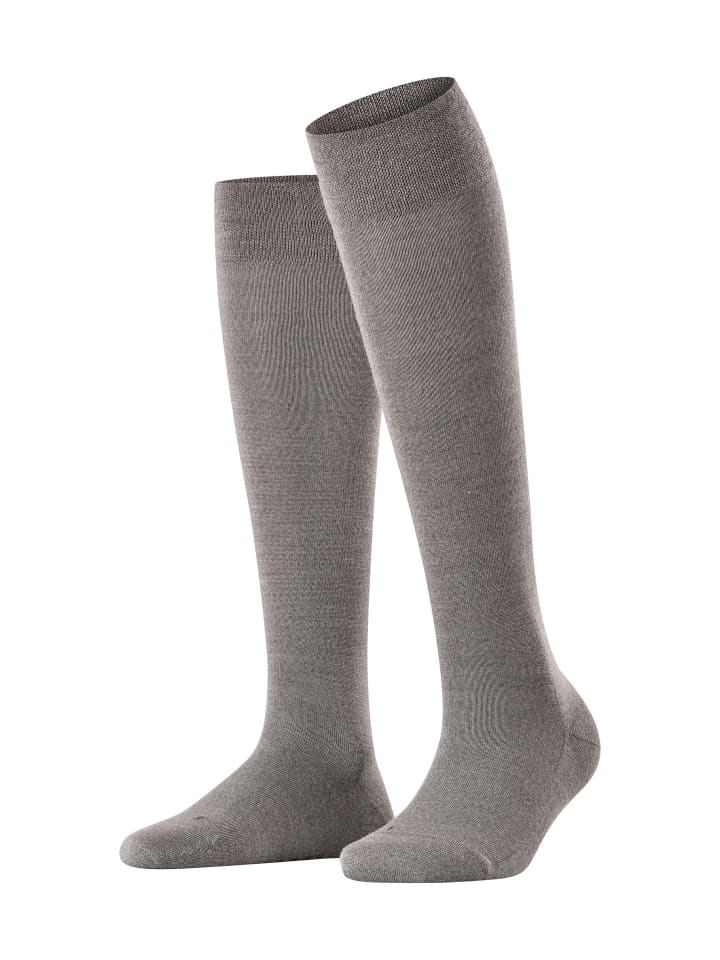 Kniestrümpfe Sensitive Berlin in Light grey mel