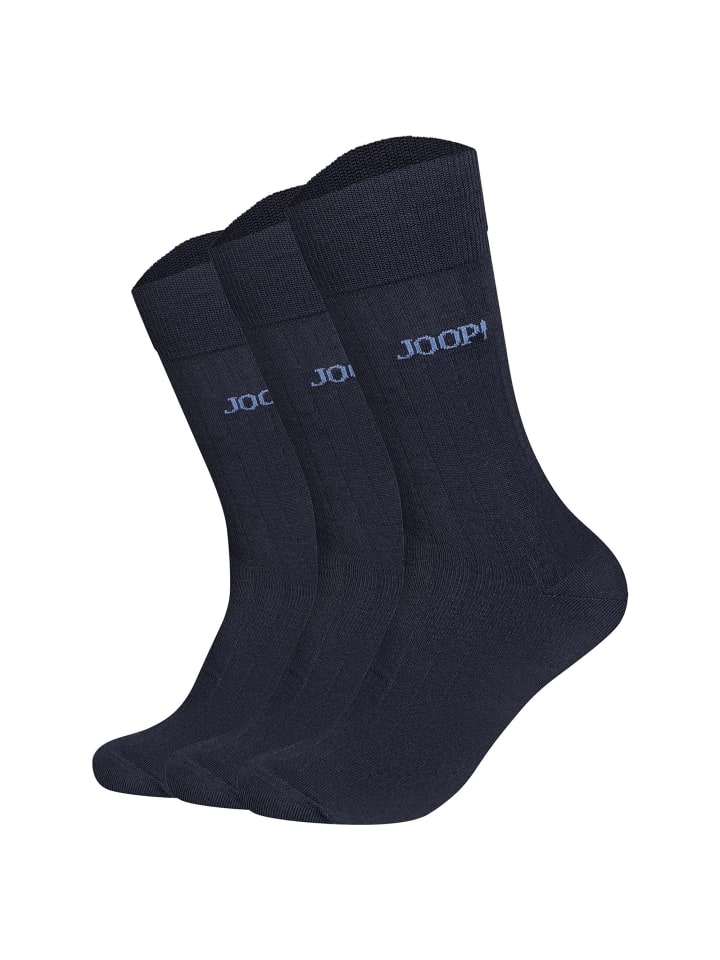 Socken 3er Pack in Dunkelblau