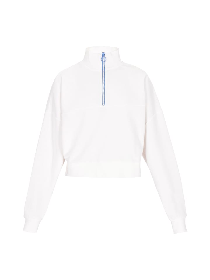 Women Sweatshirt in white