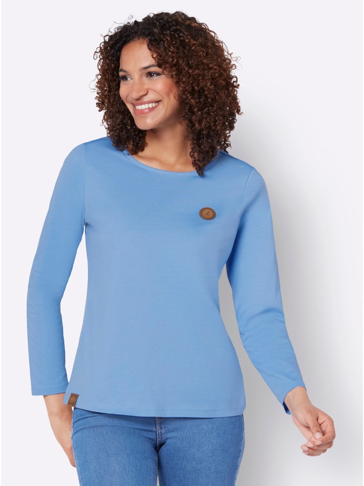Shirt in himmelblau