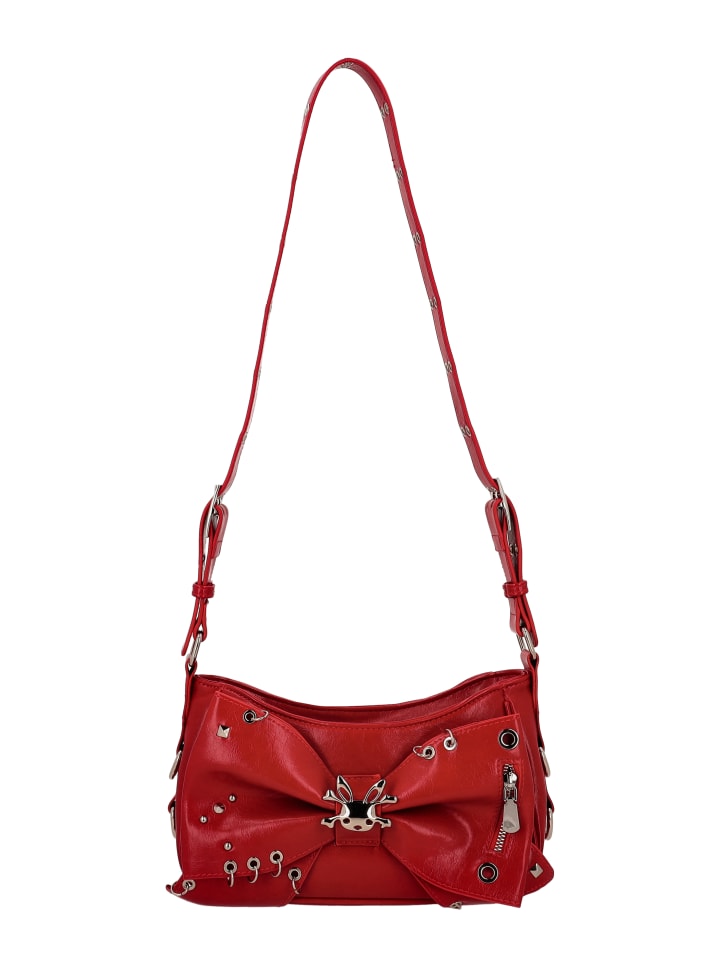 Women Satchel in Red