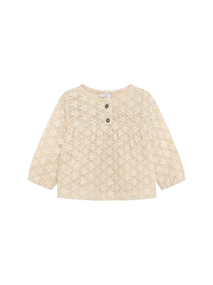 Bluse in Whitecap Gray