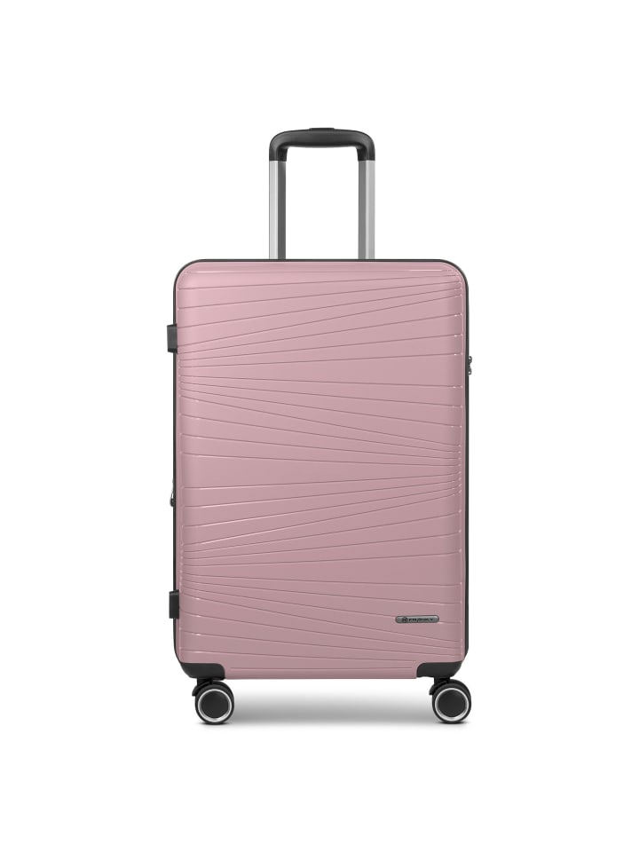 Dallas 3.0 4 Rollen Trolley M 65 cm mit Dehnfalte old rose
