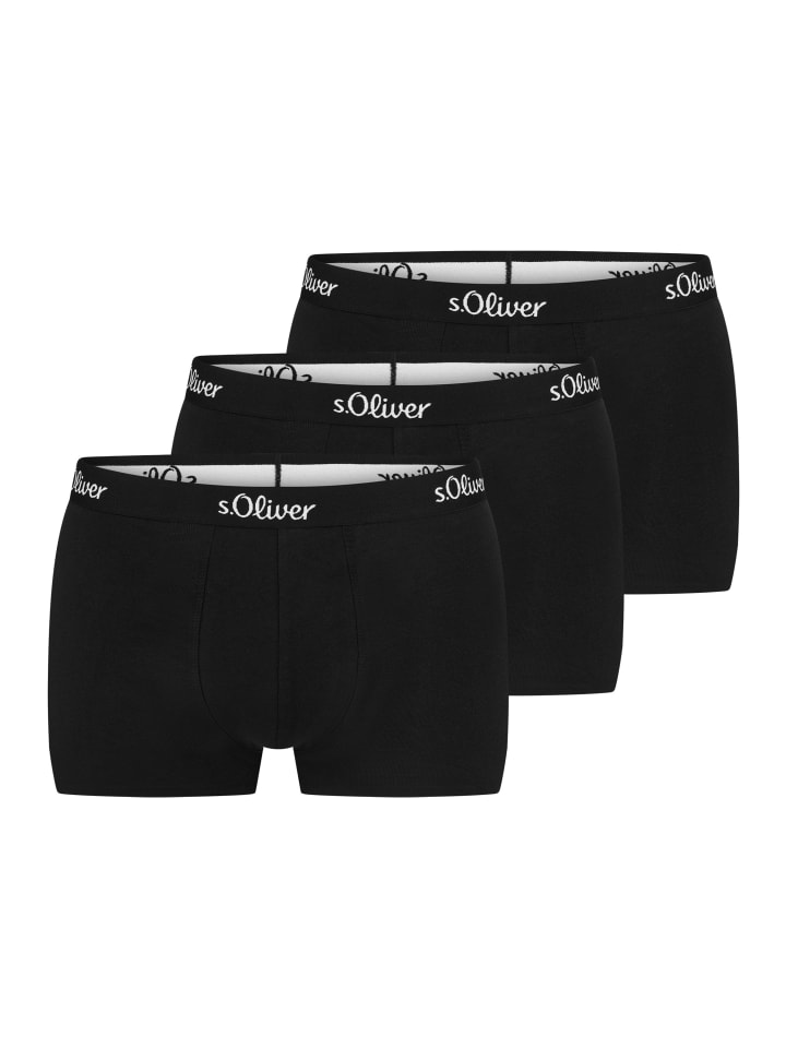 Retro Short / Pant Basic in Schwarz