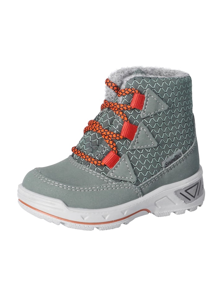 Schnürstiefel in Grün