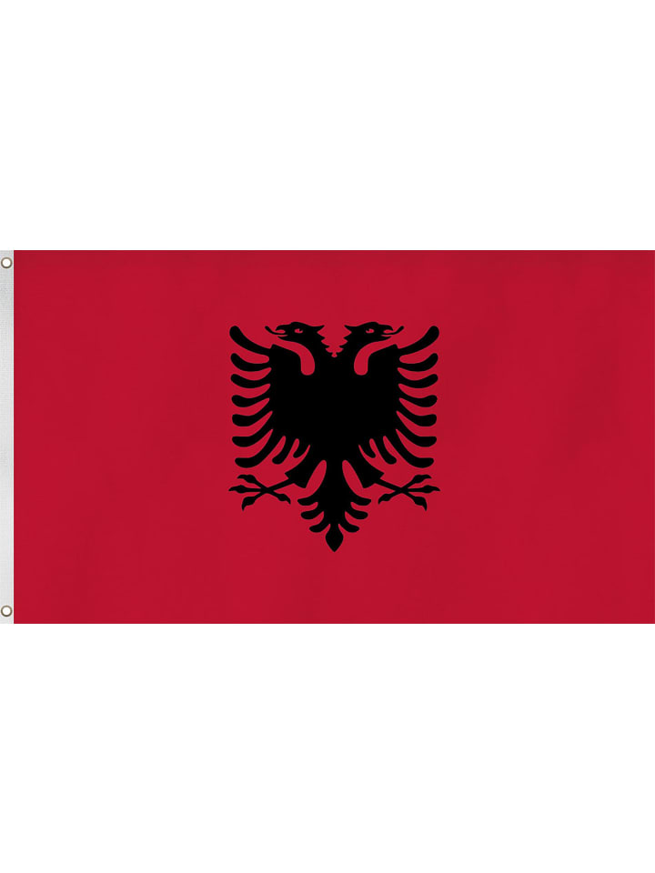 Fahne Länderflagge 90 cm x 150 cm in Albanien