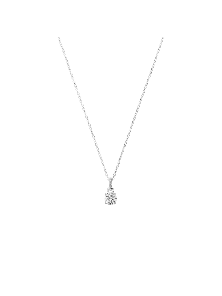 925 Silber Halskette Rund