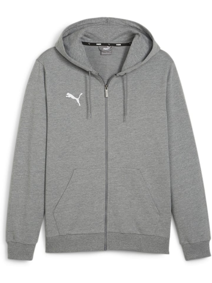 Hoodie "TeamGoal CasuaLongsleeve Hooded Jacket" in Grau