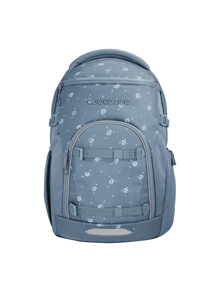 Schulrucksack BYTE "Bloomy Daisy" in Blau