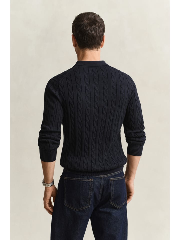 Pullover in marine - 0002