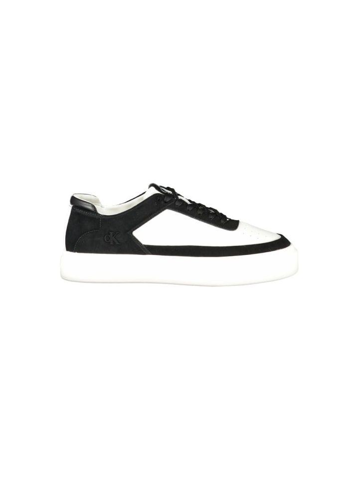 Weiß Polyurethan Herren Sneaker