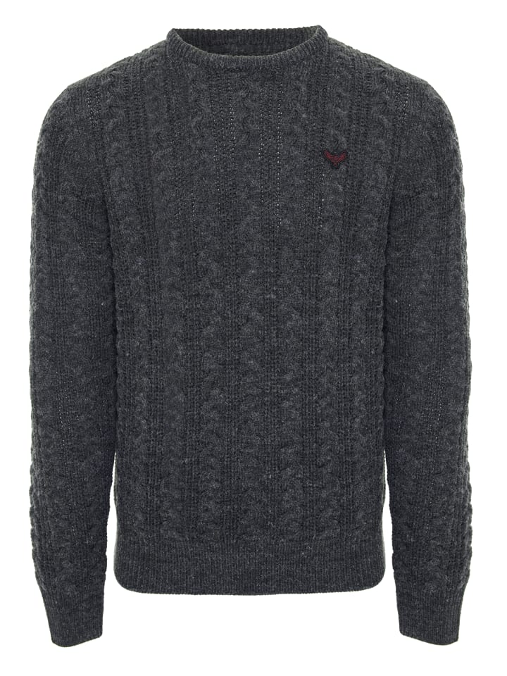 Pullover Ely in Charcoal Marl