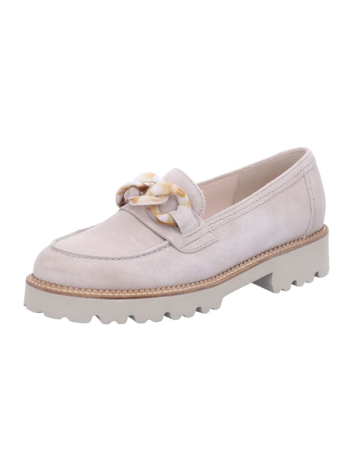Klassischer Slipper in beige