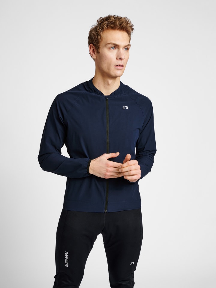 Reißverschluss Jacke Mens Core Herren in BLACK IRIS