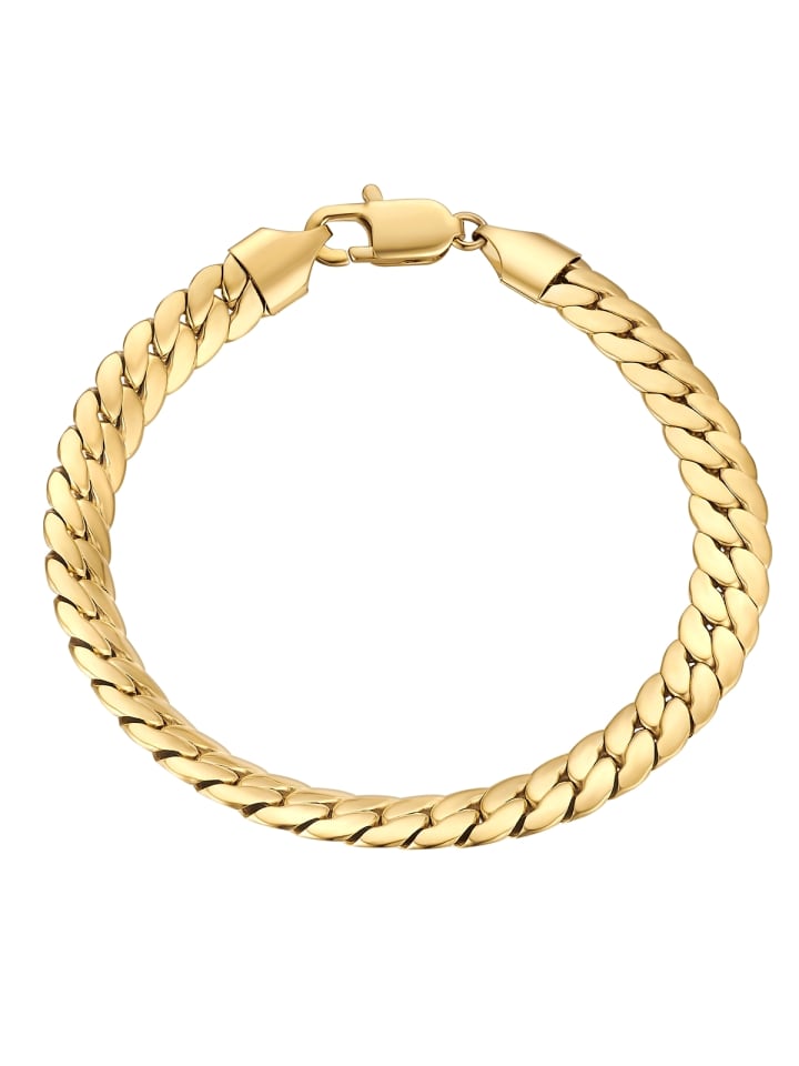 Armband aus Edelstahl in gelbgold