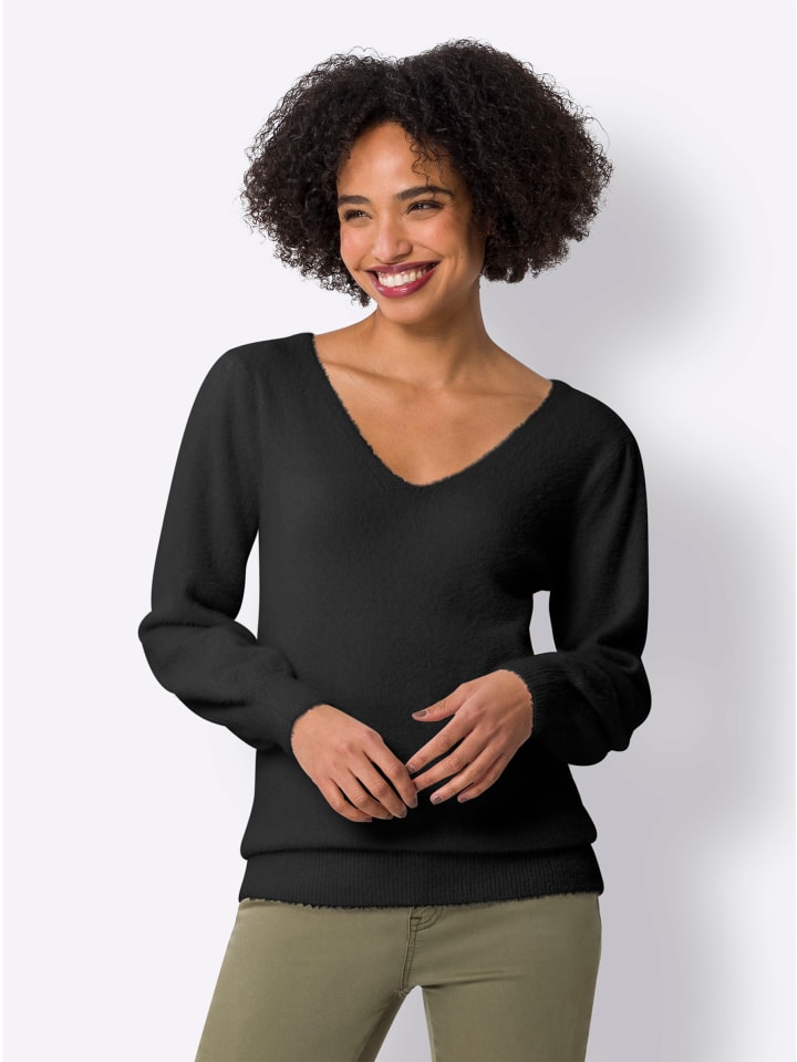 Pullover in schwarz