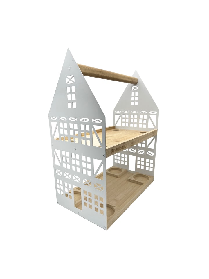 Brauhaus Etagere in Weiß