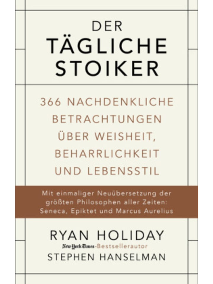 Buch - Der tägliche Stoiker